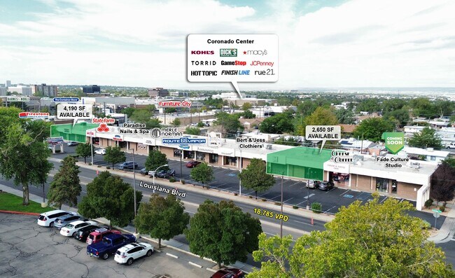 More details for 2633-2677 Louisiana Blvd, Albuquerque, NM - Office, Retail for Lease