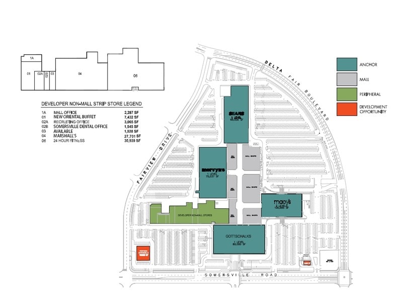 2500-2640 Somersville Rd, Antioch, CA for lease - Site Plan - Image 2 of 2