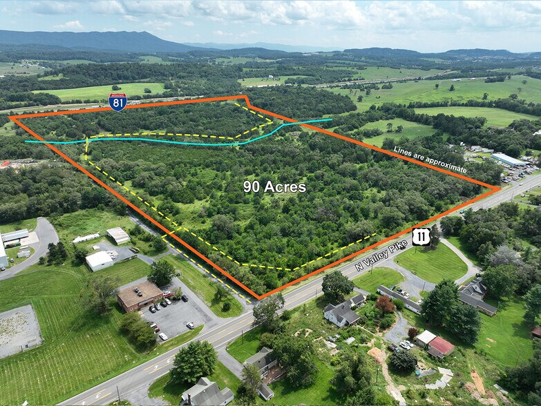 3000 Valley Pike pike, Harrisonburg, VA for sale - Aerial - Image 2 of 6
