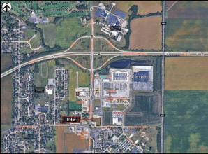 100 N Seminary St, Galesburg, IL - AERIAL  map view - Image1