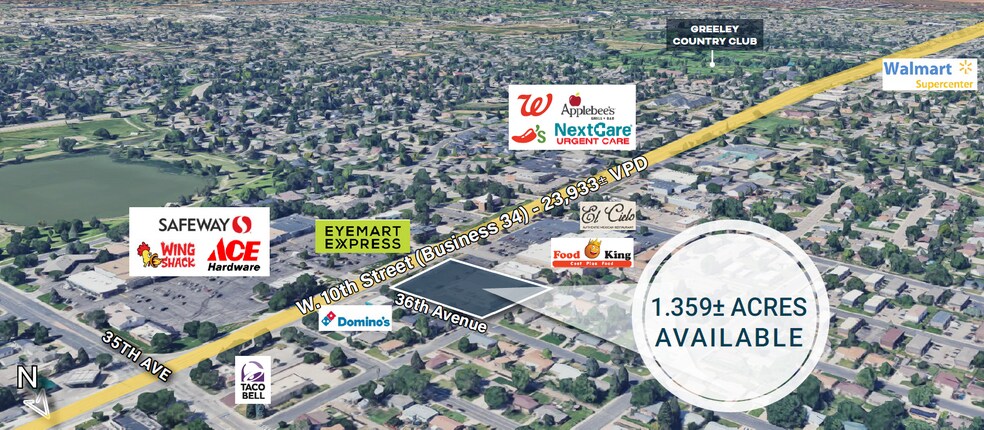 3605 W 10th St, Greeley, CO à vendre - Photo du bâtiment - Image 1 de 2