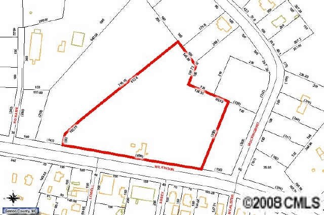 5103 Wilkinson Blvd, Gastonia, NC à vendre - Plan cadastral - Image 3 de 10