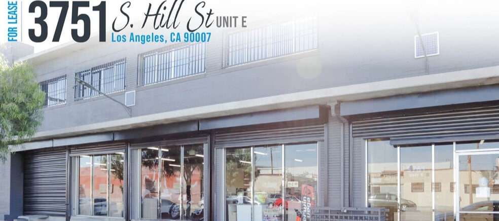 3751 S Hill St, Los Angeles, CA for lease - Building Photo - Image 3 of 6