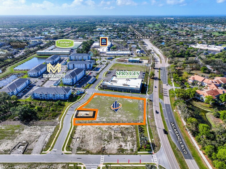 1100 Jacaranda Blvd, Venice, FL à vendre - Aérien - Image 3 de 8