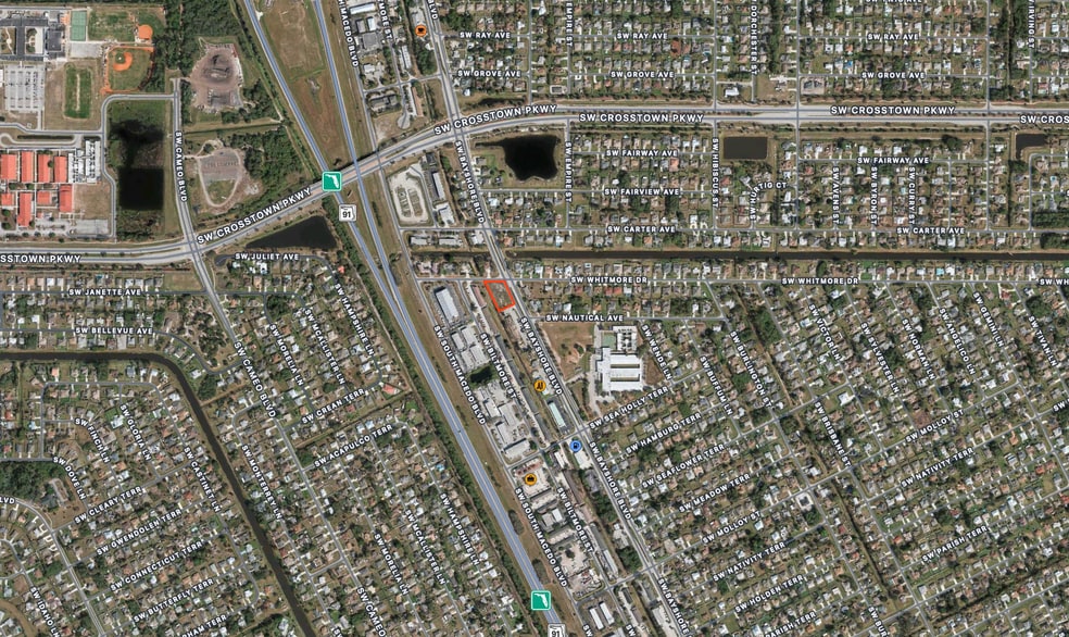 1602-1608 SW Bayshore Blvd, Port Saint Lucie, FL for sale - Aerial - Image 3 of 6