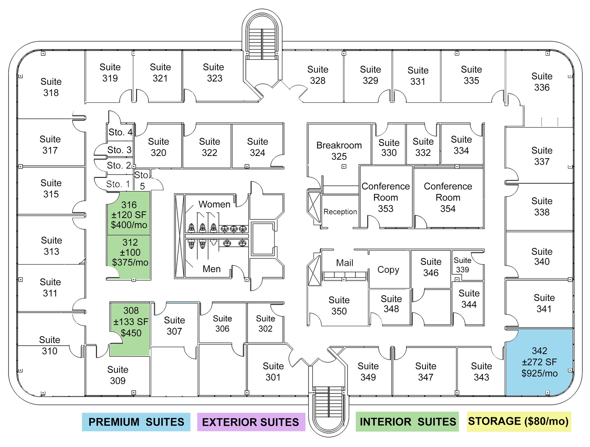 10201 W Markham St, Little Rock, AR à louer Plan d’étage- Image 1 de 2