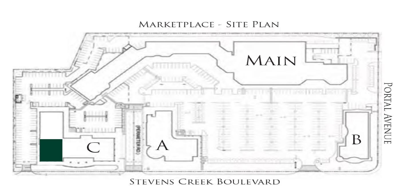 19626-19780 Stevens Creek Blvd, Cupertino, CA à louer Photo du bâtiment- Image 1 de 2