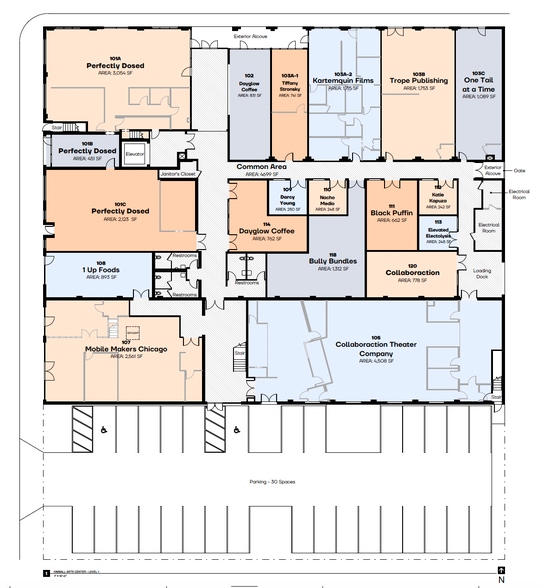 1757 N Kimball Ave, Chicago, IL à louer - Plan d’étage - Image 3 de 30
