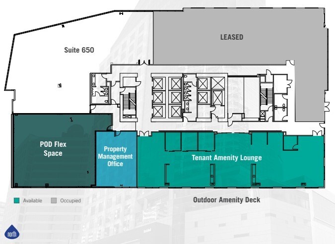 655 W Broadway, San Diego, CA for lease Floor Plan- Image 1 of 1