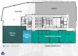655 W Broadway, San Diego, CA for lease Floor Plan- Image 1 of 1