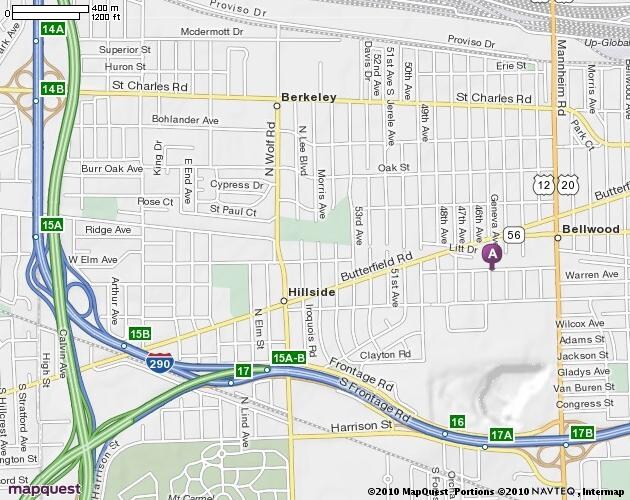 4152 Warren Ave, Hillside, IL à vendre - Aérien - Image 2 de 8