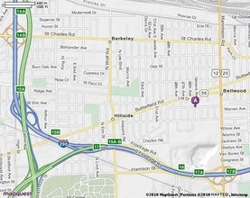 4152 Warren Ave, Hillside, IL - AÉRIEN  Vue de la carte