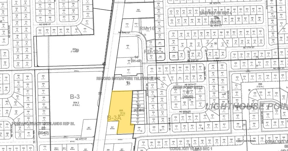 5000-5040 N Federal Hwy, Lighthouse Point, FL for sale - Plat Map - Image 2 of 5