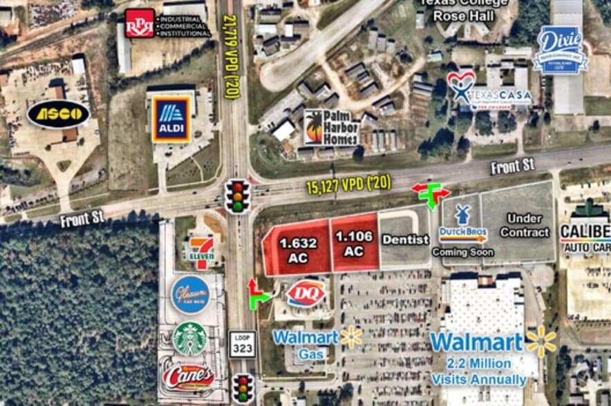 SEC SE 323 & TX-31 loop, Tyler, TX for lease - Building Photo - Image 2 of 5