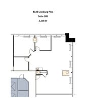 8133 Leesburg Pike, Vienna, VA à louer Plan de site- Image 2 de 2