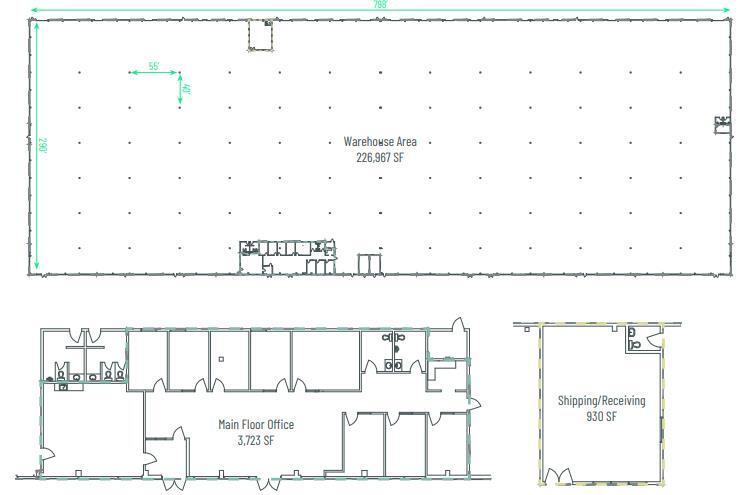 17424 129 Av NW, Edmonton, AB for lease Floor Plan- Image 1 of 1