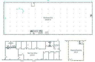 17424 129 Av NW, Edmonton, AB for lease Floor Plan- Image 1 of 1