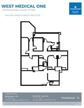 12121 Richmond Ave, Houston, TX à louer Plan d’étage- Image 1 de 2