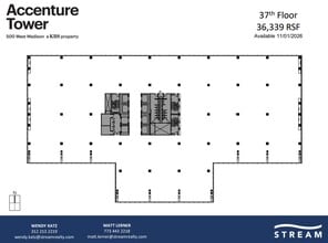500 W Madison St, Chicago, IL for lease Floor Plan- Image 1 of 1