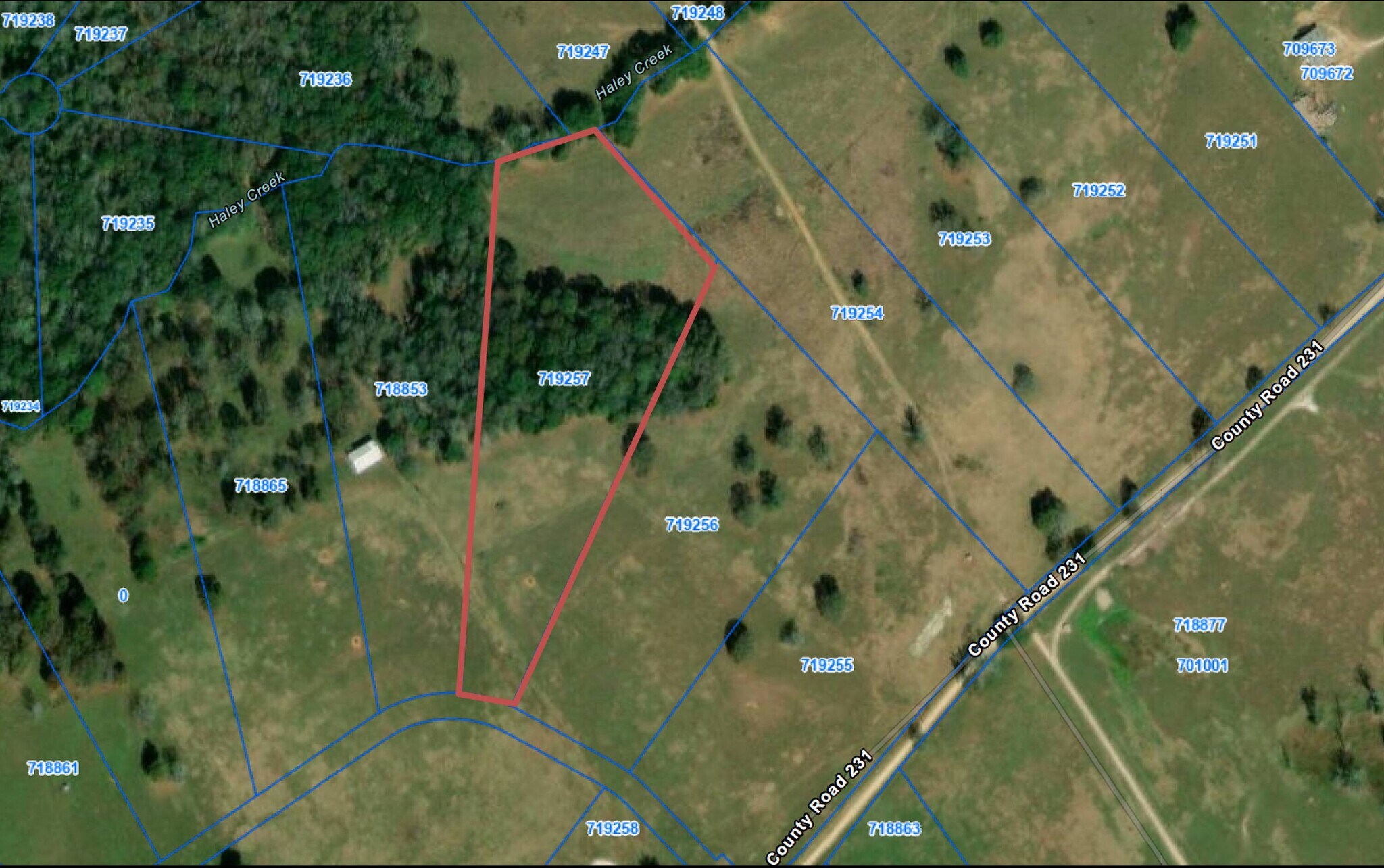 428 Private Road 2316, Centerville, TX à vendre Aérien- Image 1 de 2
