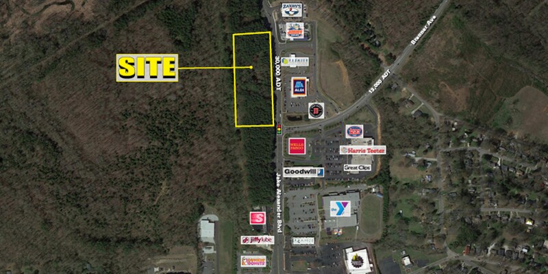 Jake Alexander Boulevard & Brenner Ave, Salisbury, NC à vendre - Aérien - Image 1 de 2