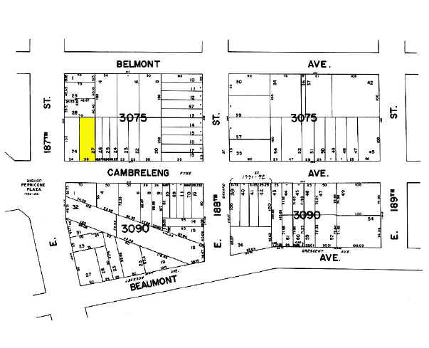 2403 Cambreleng Ave, Bronx, NY à louer - Plan cadastral - Image 2 de 7