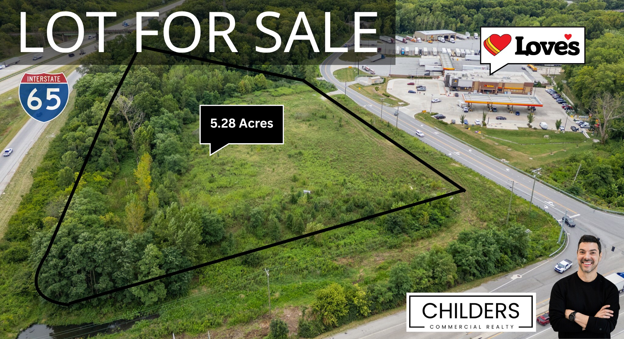 SR 25 N, Lafayette, IN for sale Aerial- Image 1 of 20