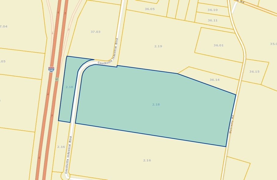 245 Couchville Industrial Blvd, Mount Juliet, TN for lease - Plat Map - Image 2 of 18