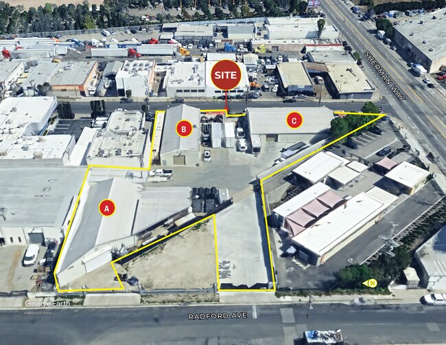 Plus de détails pour on 34,625 SF M2 Zoned Parcel – Industriel à vendre, North Hollywood, CA