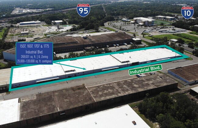 More details for 1507-1775 Industrial Blvd, Jacksonville, FL - Industrial for Lease