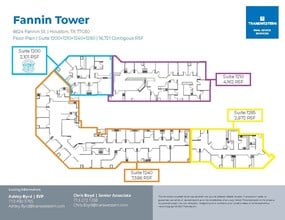6624 Fannin St, Houston, TX for lease Floor Plan- Image 1 of 1