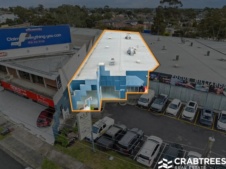 1672 Dandenong Rd, Oakleigh East à vendre - Aérien - Image 2 de 8