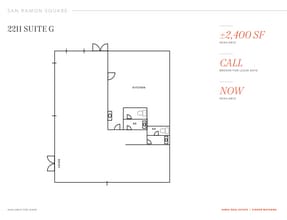 2205-2217 San Ramon Valley Blvd, San Ramon, CA for lease Floor Plan- Image 2 of 2