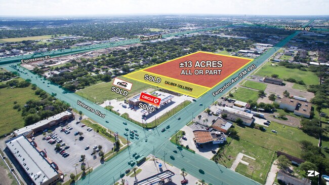 More details for Ferguson Ave & N I Rd, Pharr, TX - Land for Sale