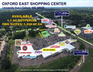 More details for Oxford East Outlet, Oxford, MS - Land for Lease