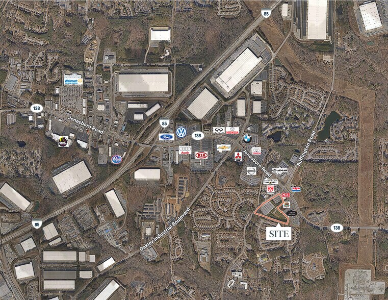 3950 Jonesboro Rd, Union City, GA à vendre - Aérien - Image 1 de 2