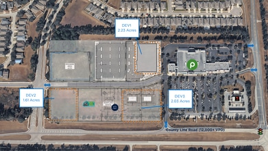 13455 County Line Rd, Spring Hill, FL - Aerial  map view