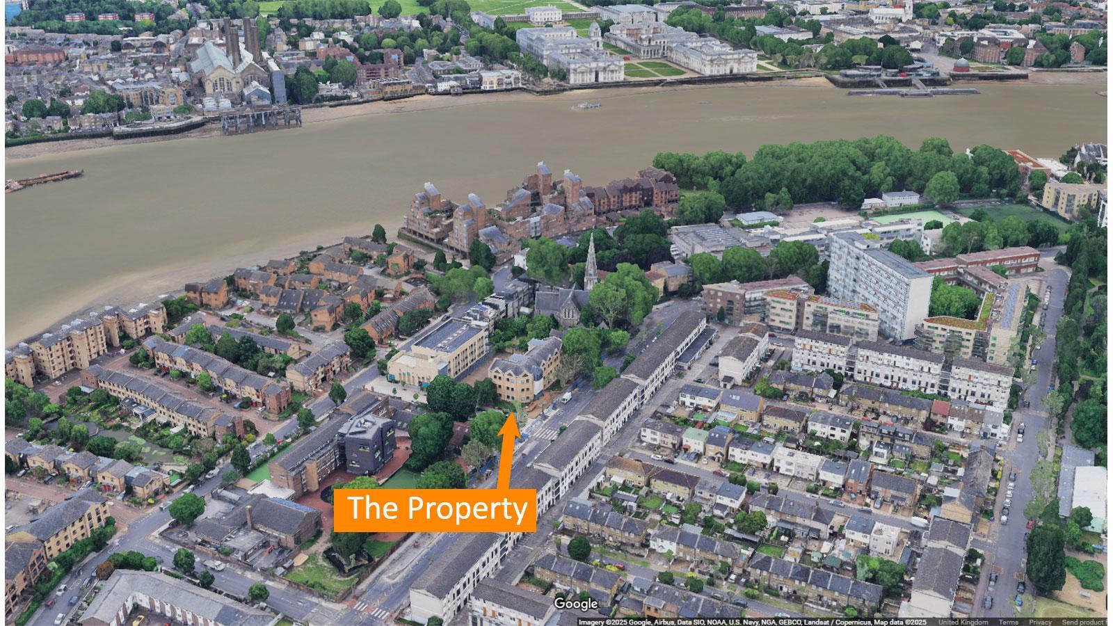 160 Manchester Rd, Londres à vendre Aérien- Image 1 de 1