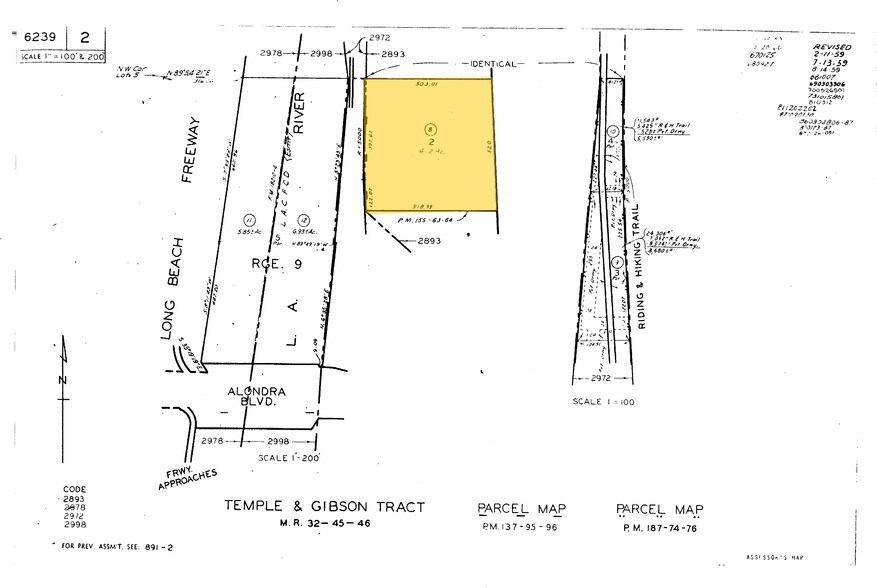 6323-6421 E Alondra Blvd, Paramount, CA à louer - Plan cadastral - Image 2 de 6