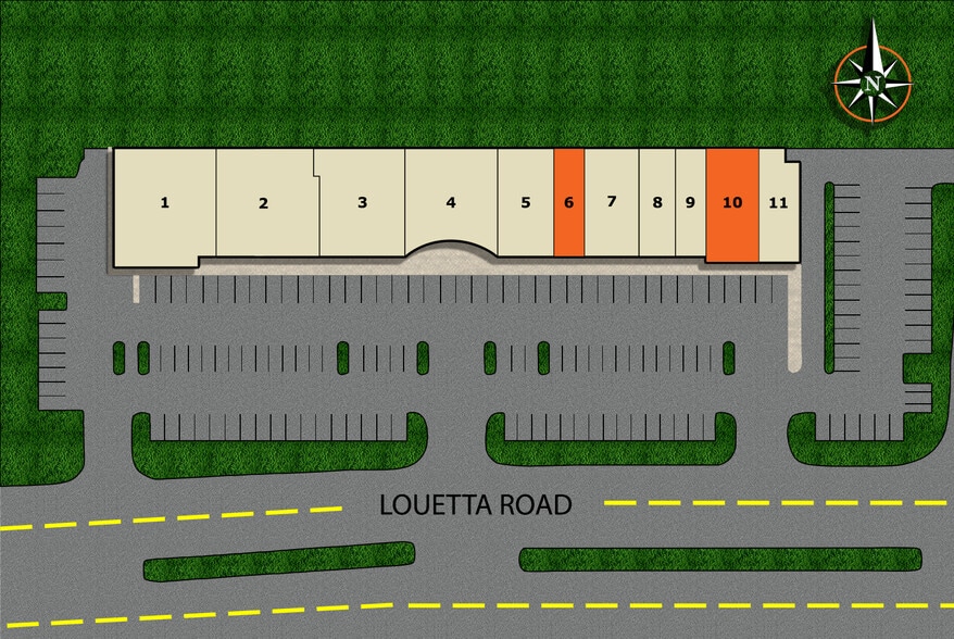 11550 Louetta Rd, Houston, TX for lease - Site Plan - Image 2 of 2