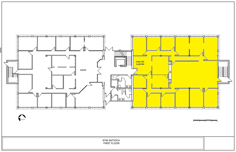 6740 Antioch Rd, Merriam, KS for lease - Floor Plan - Image 2 of 6