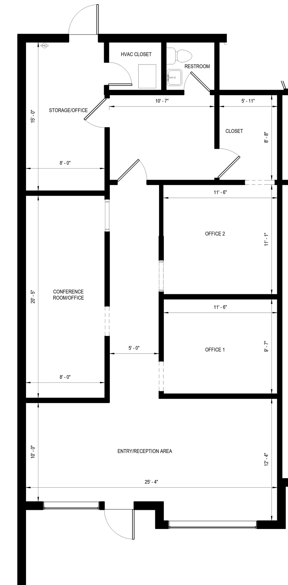 4610 Central Ave, Saint Petersburg, FL for lease Floor Plan- Image 1 of 3