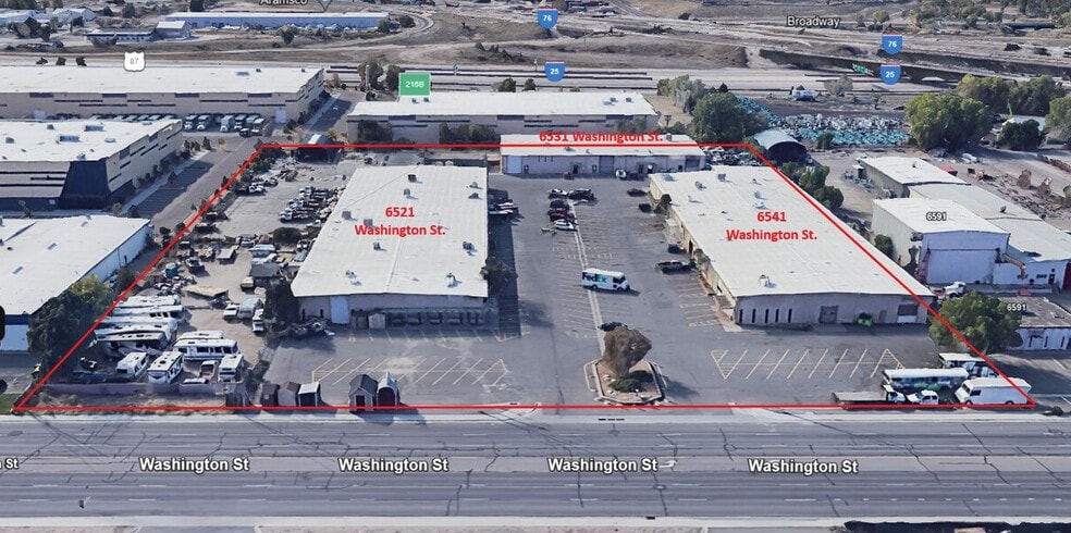 6521 Washington St, Denver, CO for lease - Aerial - Image 2 of 36