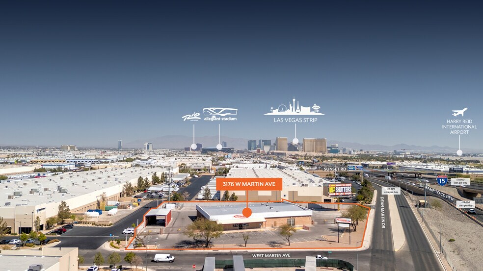 3176 W Martin Ave, Las Vegas, NV à vendre - Photo du bâtiment - Image 3 de 4