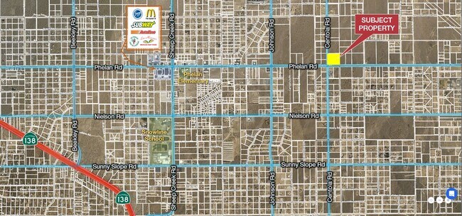 Plus de détails pour Phelan Rd, Phelan, CA - Terrain à vendre