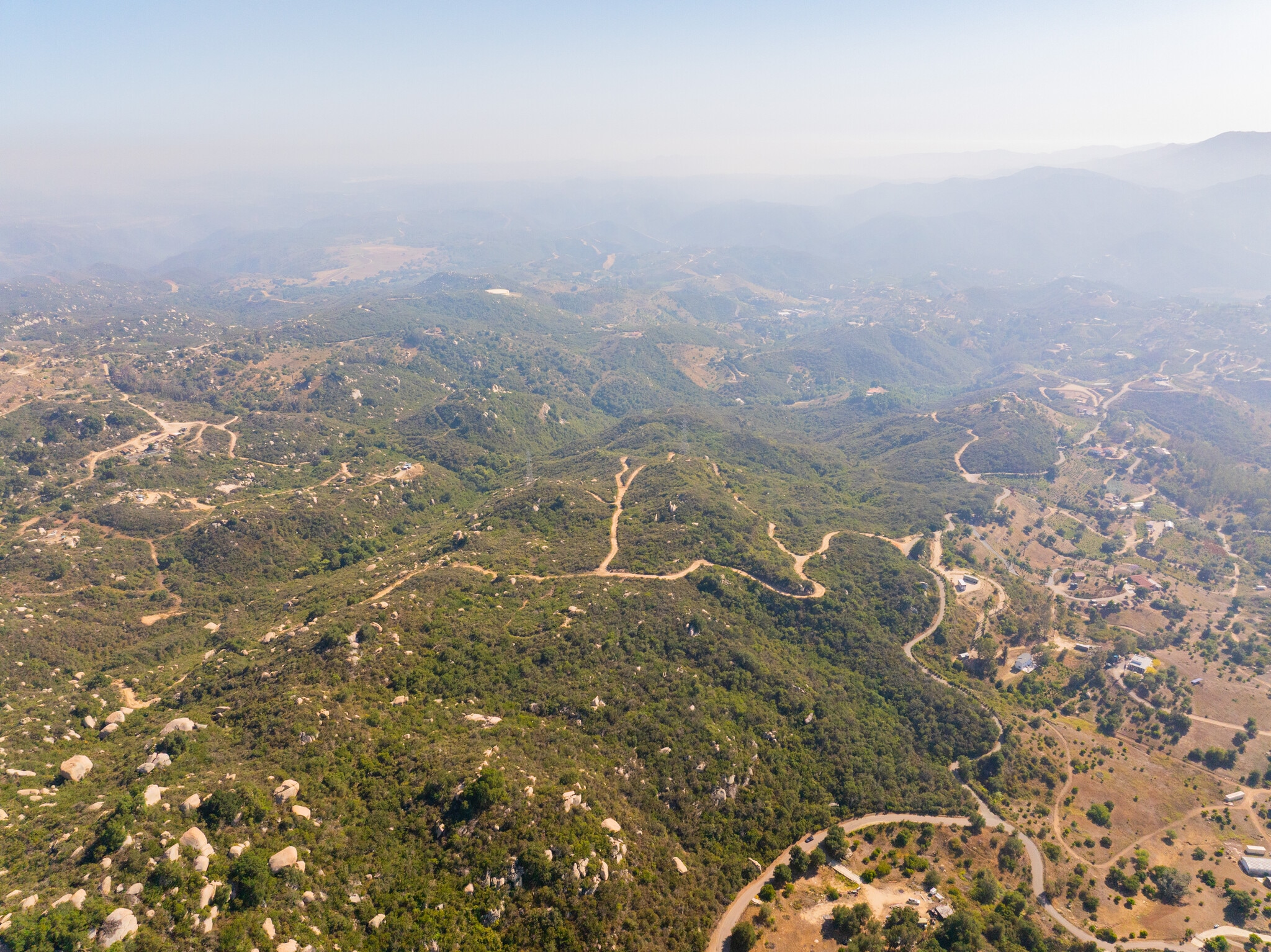 0 0 Harris Spur Truck Trl, Fallbrook, CA for sale Aerial- Image 1 of 18