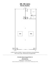 480-518 Av Lépine, Dorval, QC à louer Plan de site- Image 1 de 1