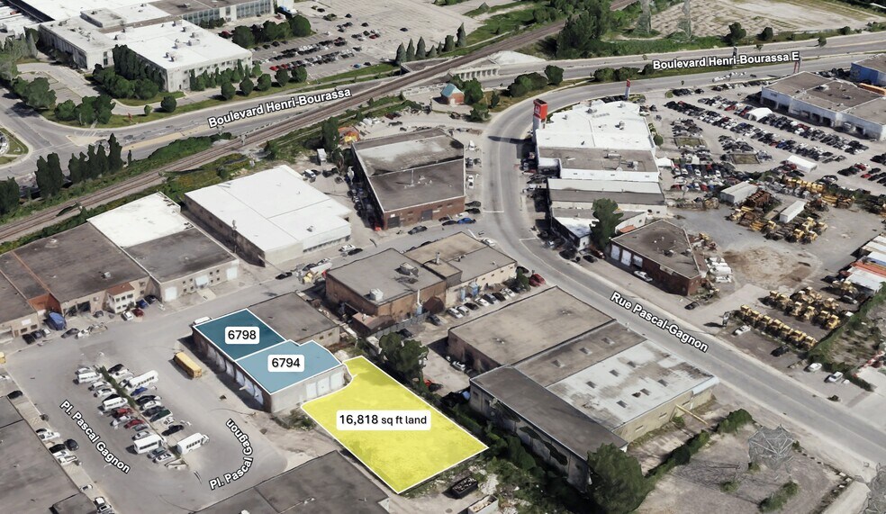 6798 Pl. Pascal-Gagnon, Montréal, QC à louer - Aérien - Image 2 de 24