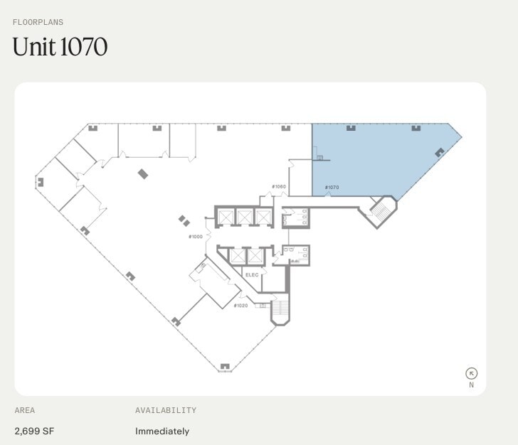 1500 W Georgia St, Vancouver, BC for lease Floor Plan- Image 1 of 10
