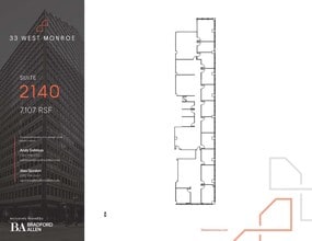33 W Monroe St, Chicago, IL for lease Floor Plan- Image 1 of 4